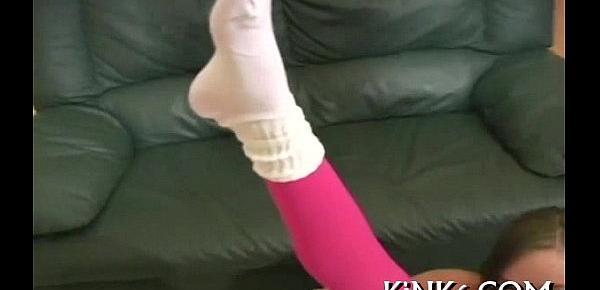  Arousing legs in tights fetish
